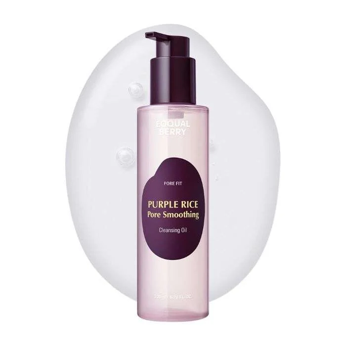 EQQUALBERRY-PURPLE RICE PORE SMOOTHING CLANSING OIL 200ml