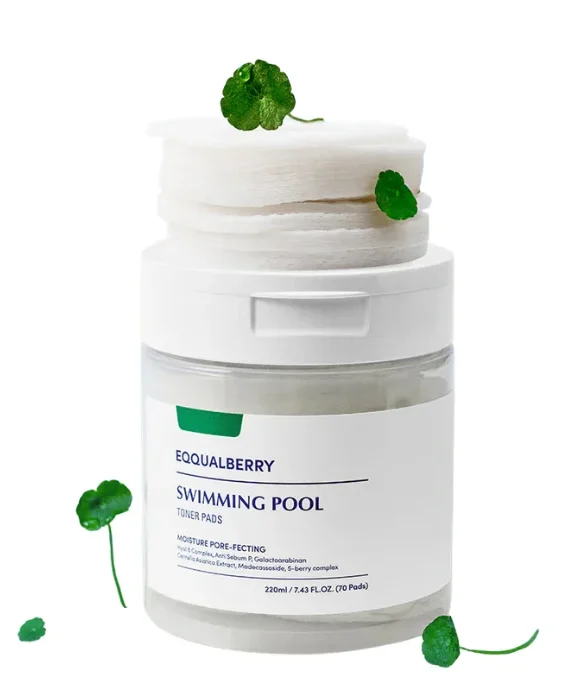 EQQUALBERRY-SWIMMING POOL TONER PADS 220ml