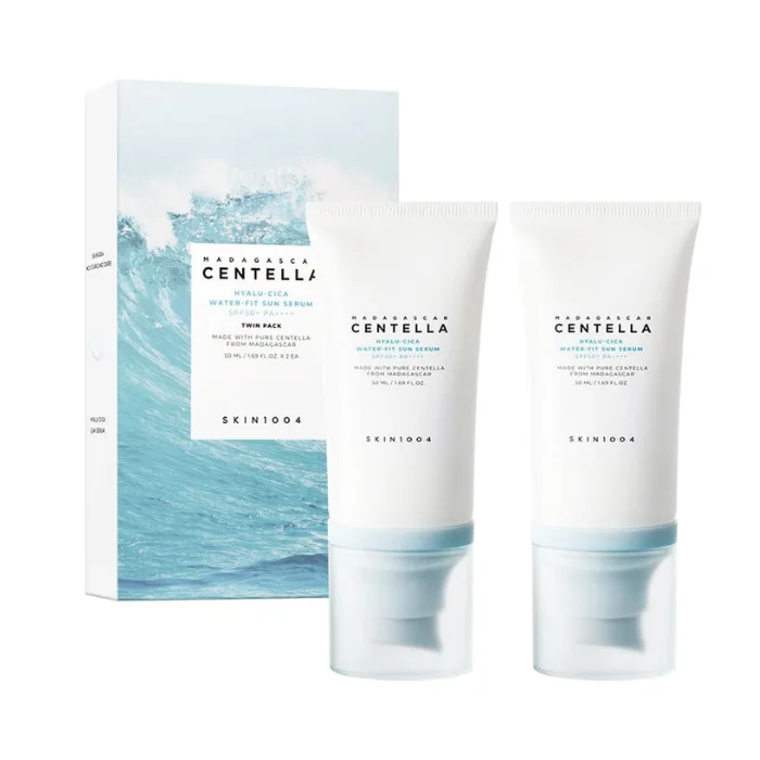 SKIN1004-Centella Hyalu-Cica Water-Fit Sun Serum SPF50+PA++++(TwinPack)
