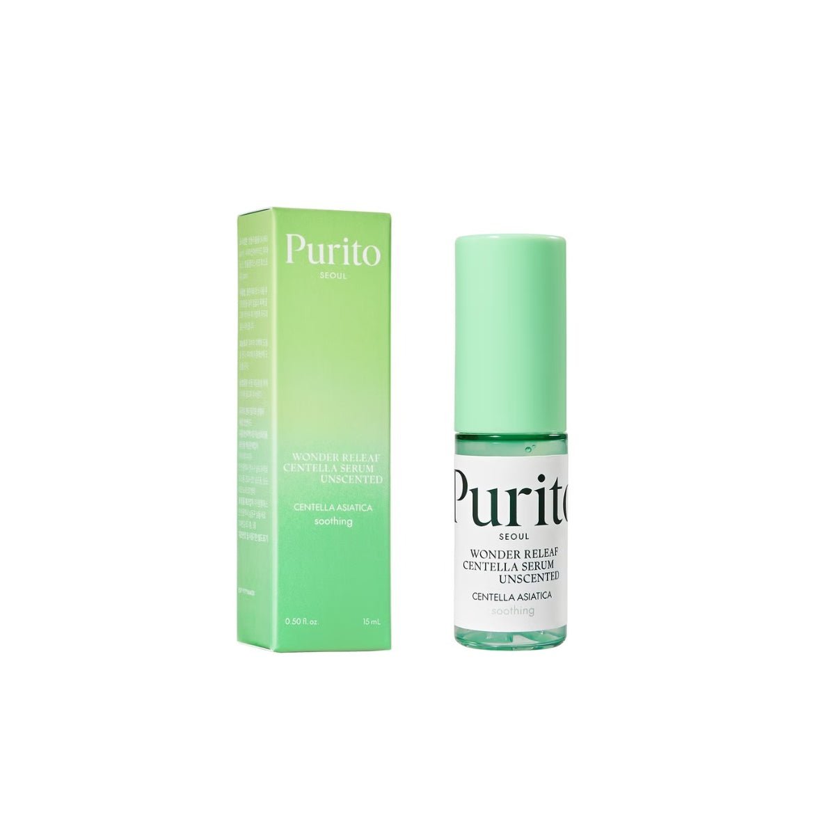 PURITO Wonder Releaf Centella Serum Unscented [15ml]